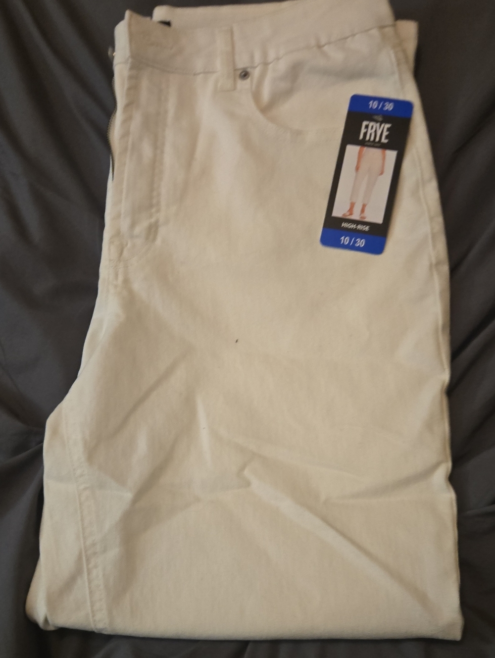 Size 10 Frye Cream Women's Chinos